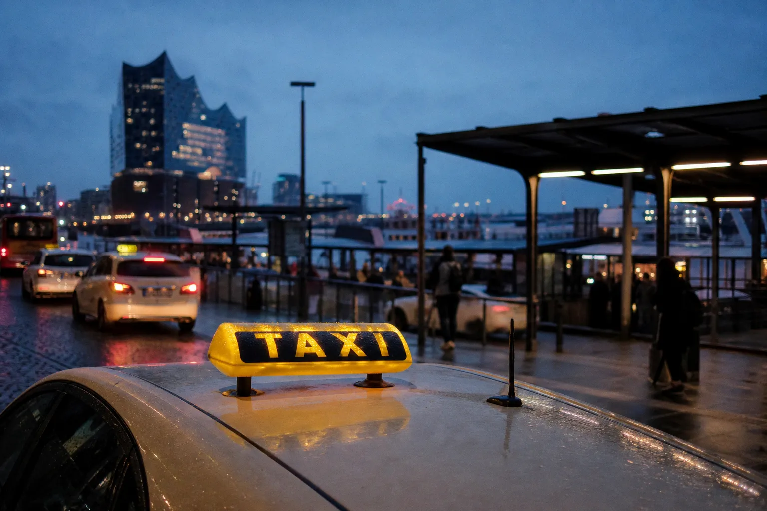 Digitale Taxischeine in Hamburg: Pilotprojekt für mobile Ausweise gestartet