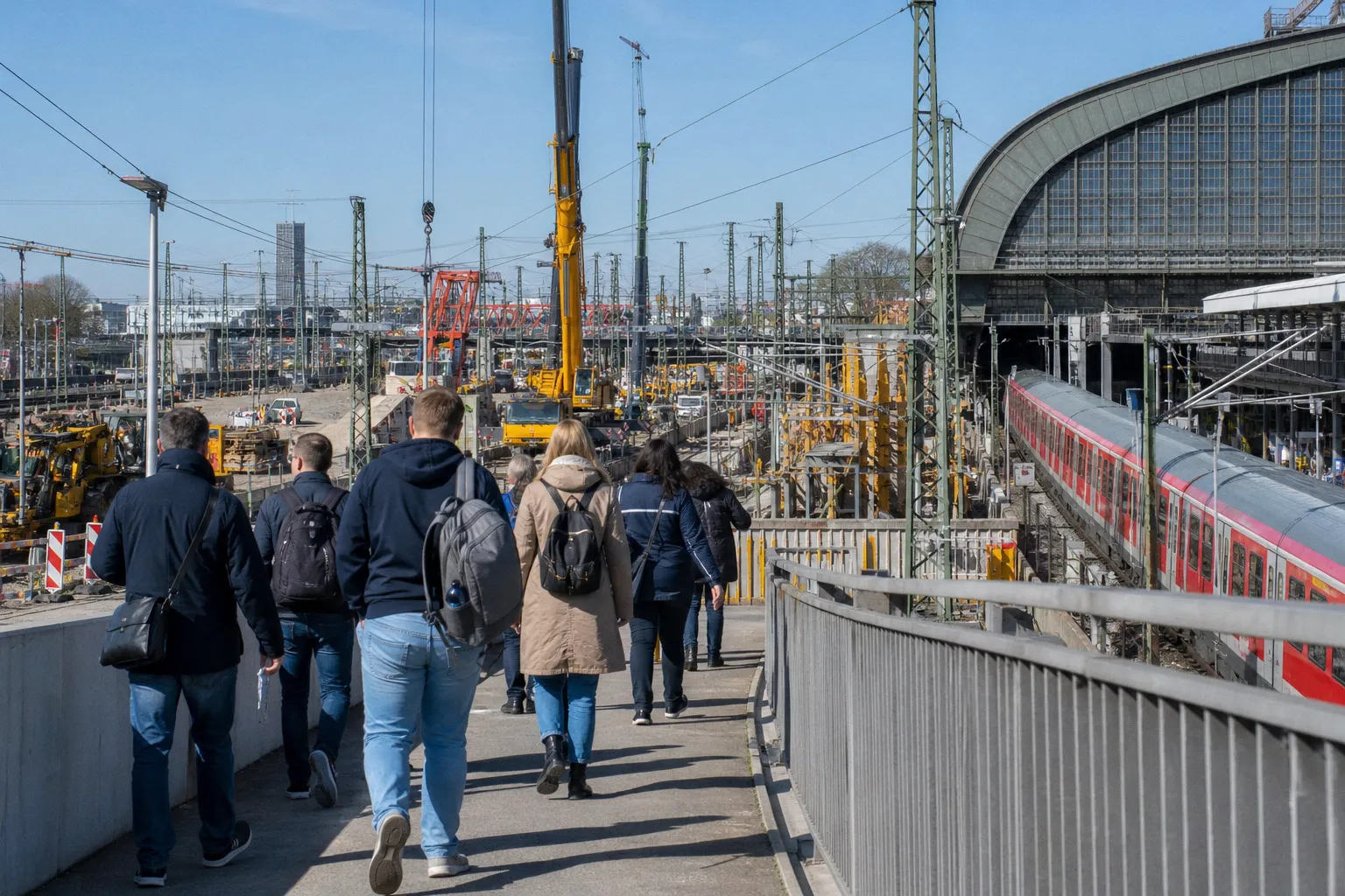 Großbaustellen im Bahnknoten Hamburg: Massive Einschränkungen im Regionalverkehr