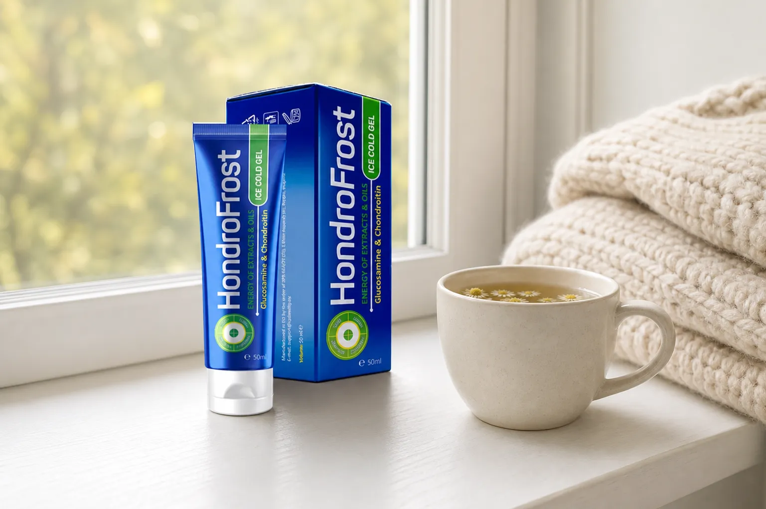 Hondrofrost — Verpackung im Alltag