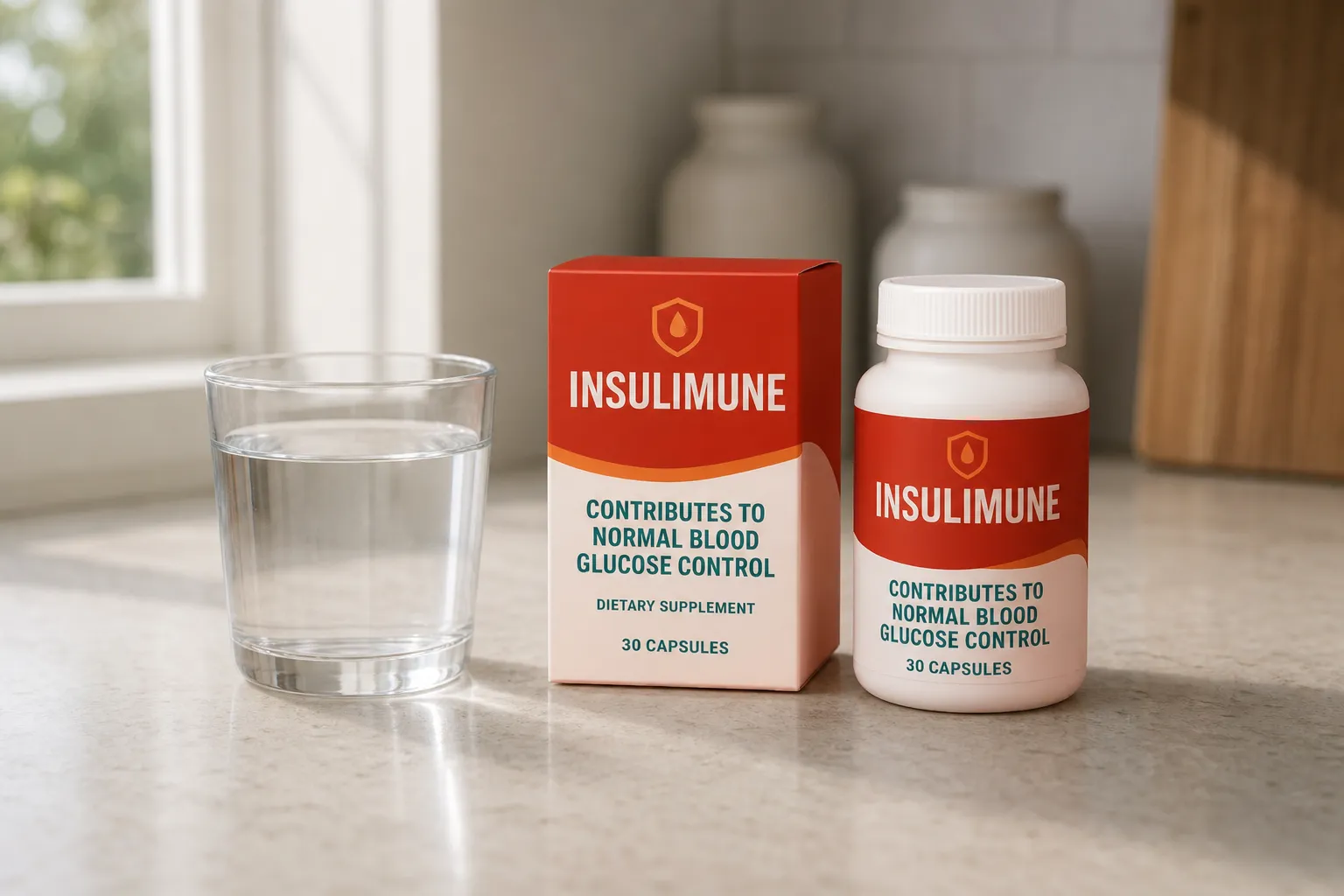 Insulimune + — Verpackung im Alltag