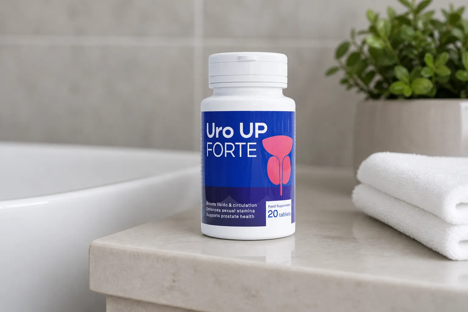 Uro Up Forte — Verpackung im Alltag