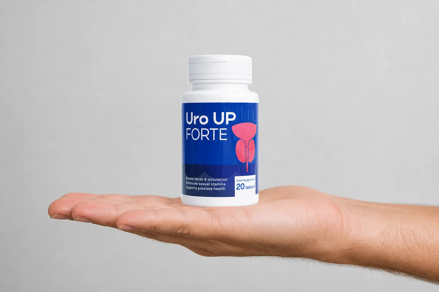 Uro Up Forte — Verpackung in der Hand