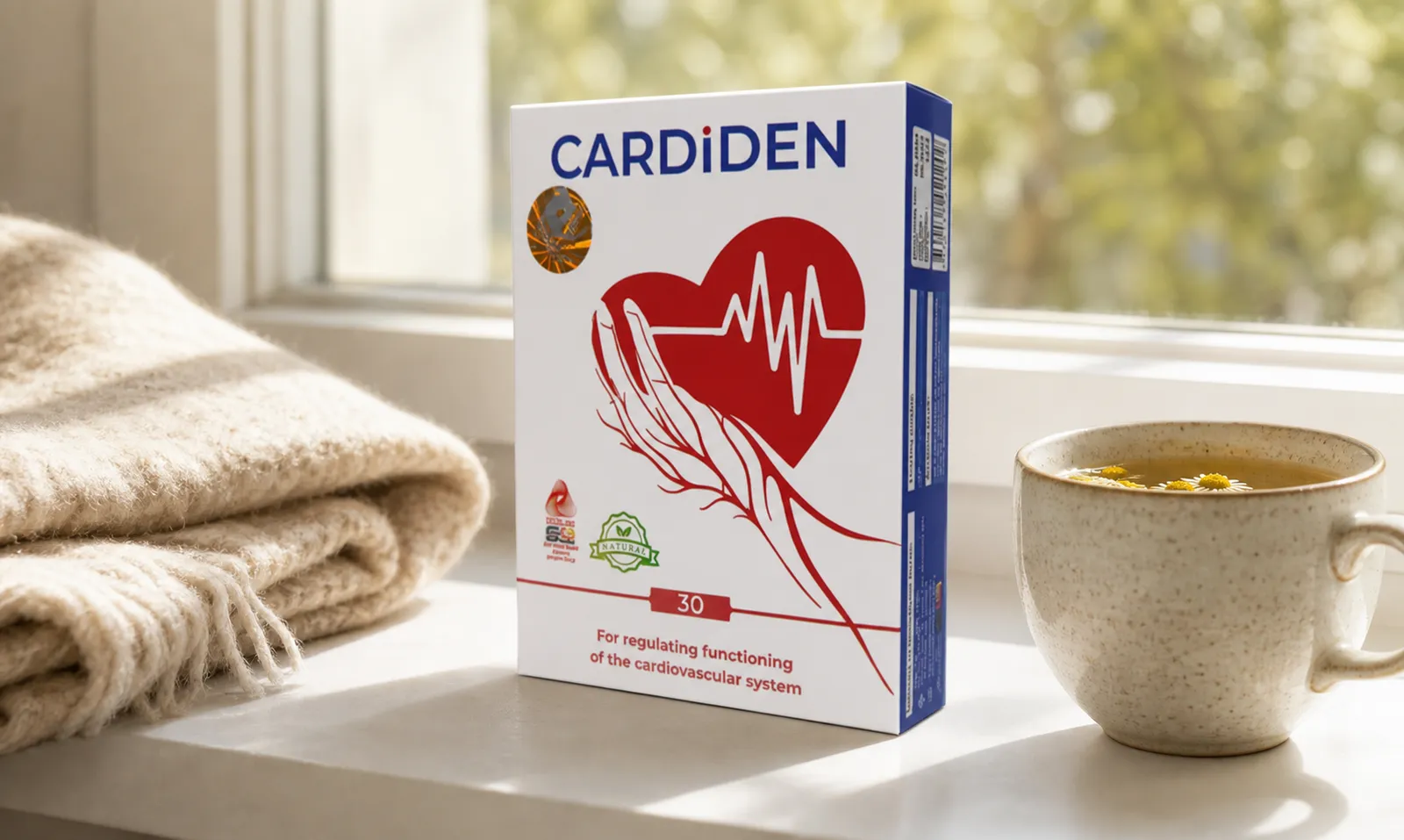 Cardiden — Verpackung im Alltag
