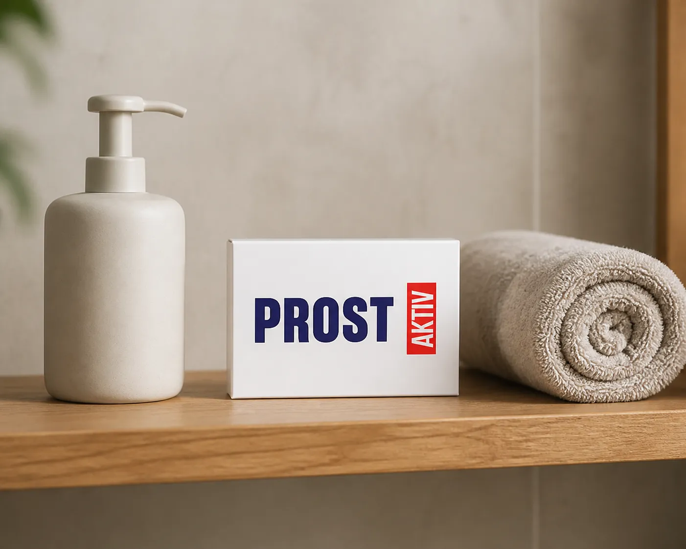 ProstaAktiv — Verpackung im Alltag