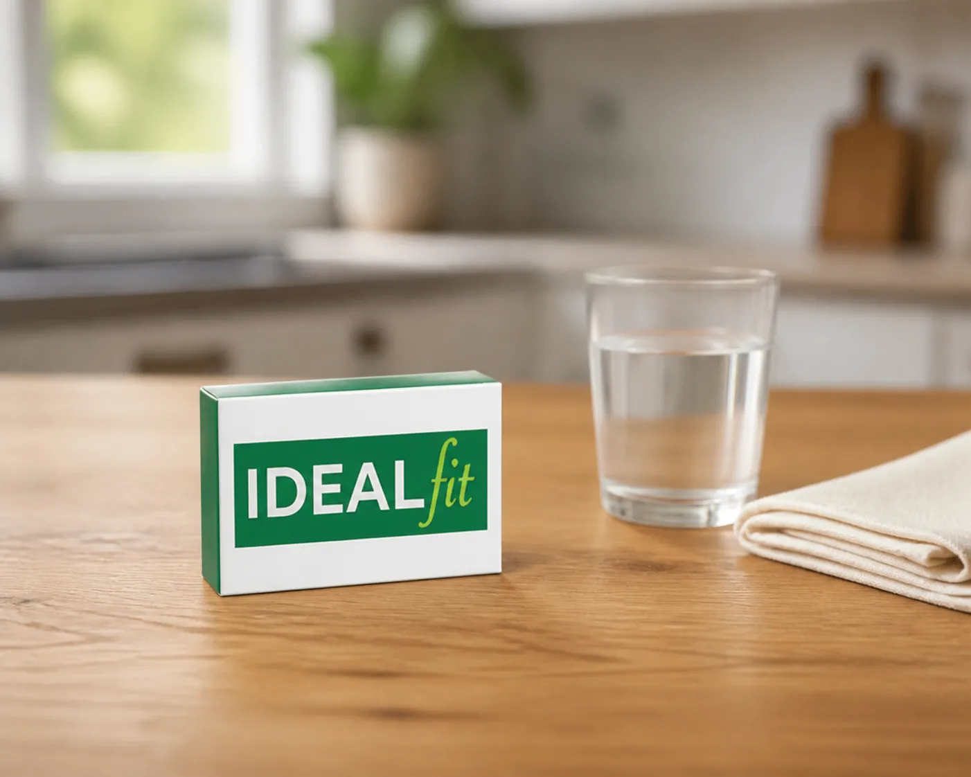 IdealFit Low — Verpackung im Alltag