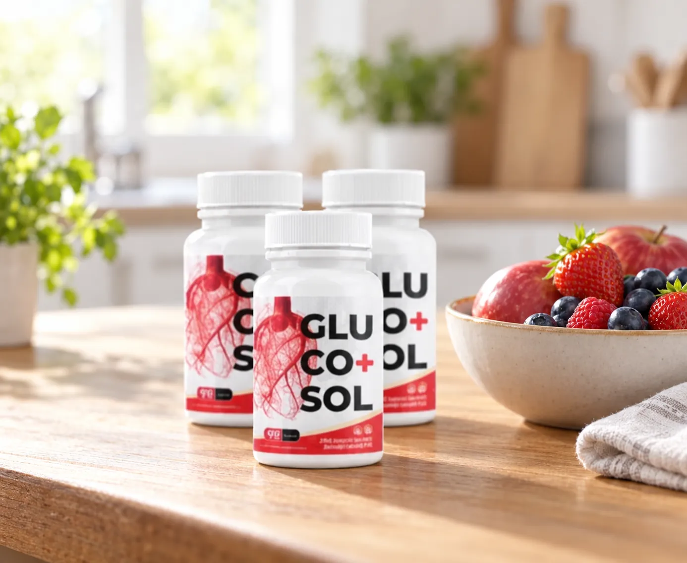 Glucosol — Verpackung im Alltag
