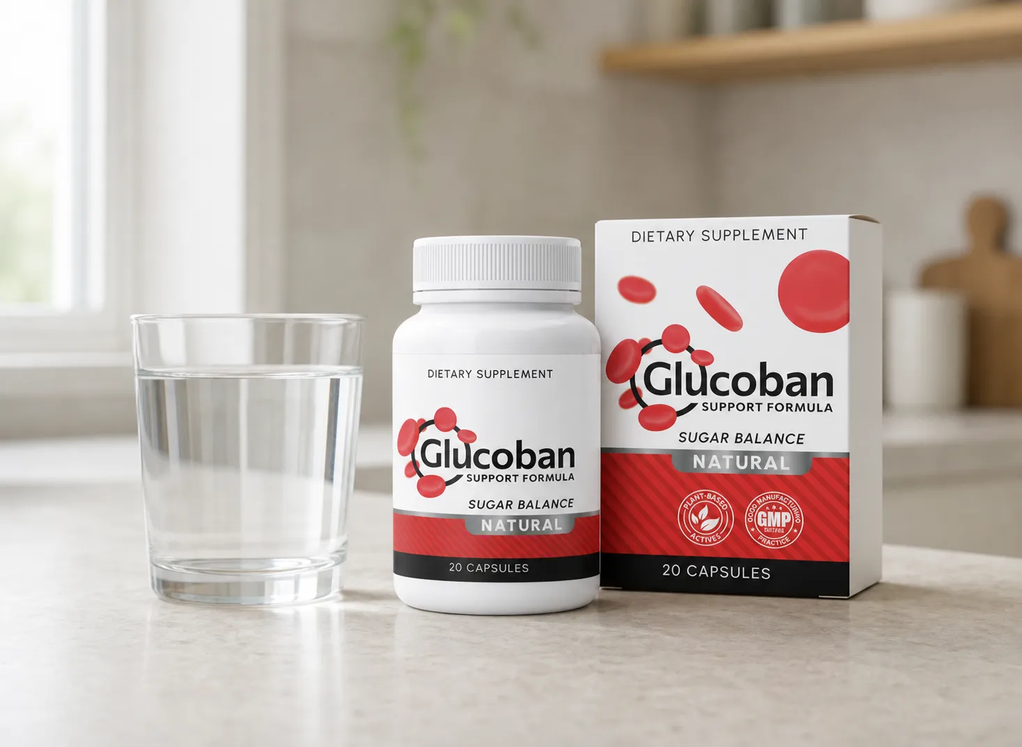 Glucoban — Verpackung im Alltag