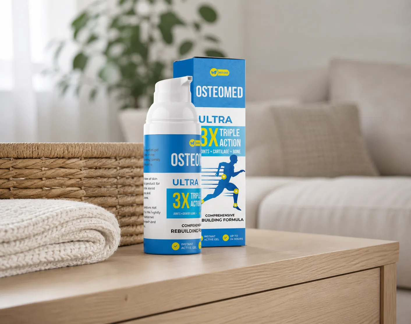 Osteomed — Verpackung im Alltag