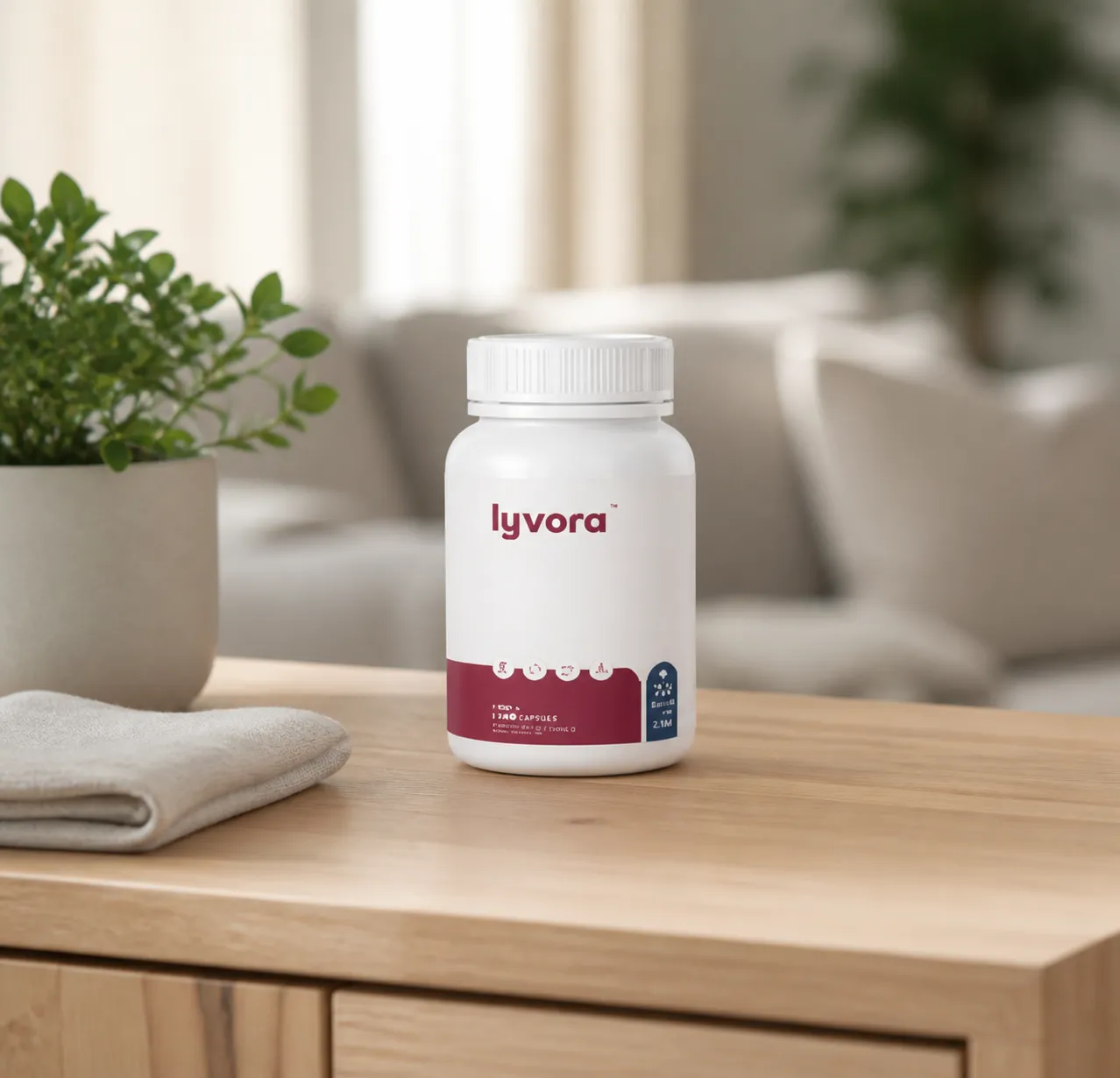 Lyvora HHCTC — Verpackung im Alltag