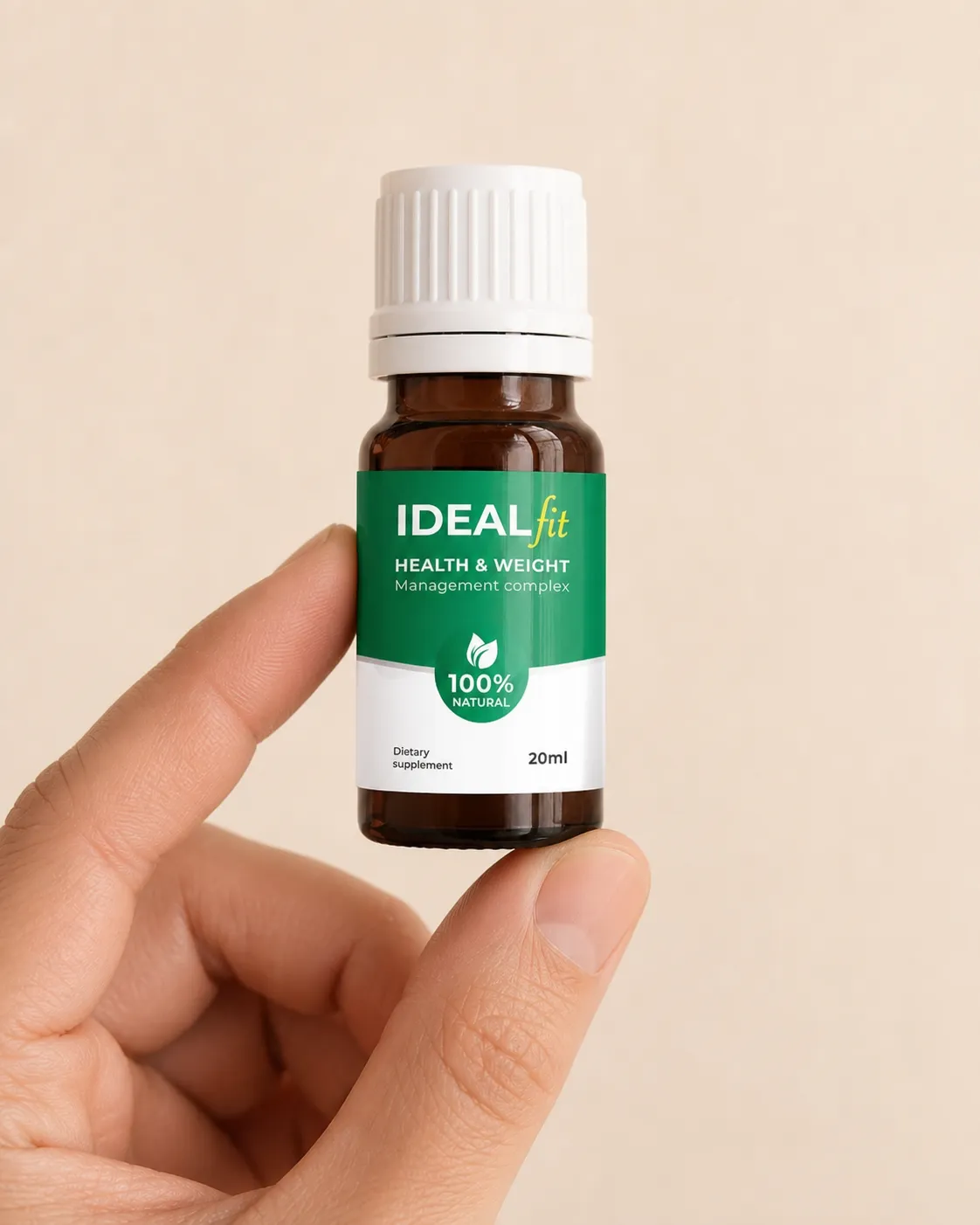 IdealFit full price + — Verpackung in der Hand
