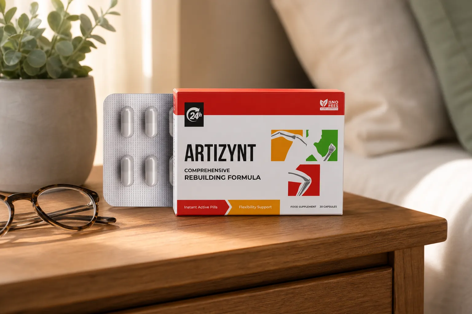 ArtiZynt caps — Verpackung im Alltag