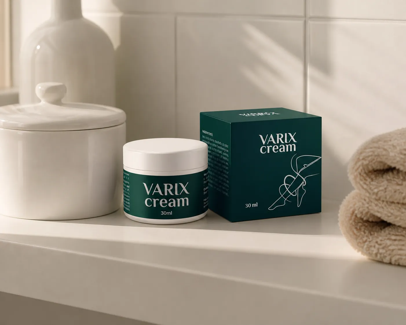 Varix cream lp — Verpackung im Alltag