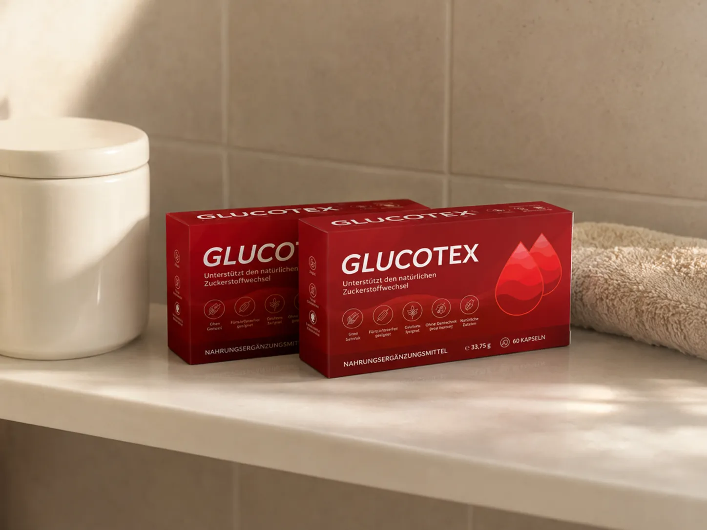 GLUCOTEX — Verpackung im Alltag
