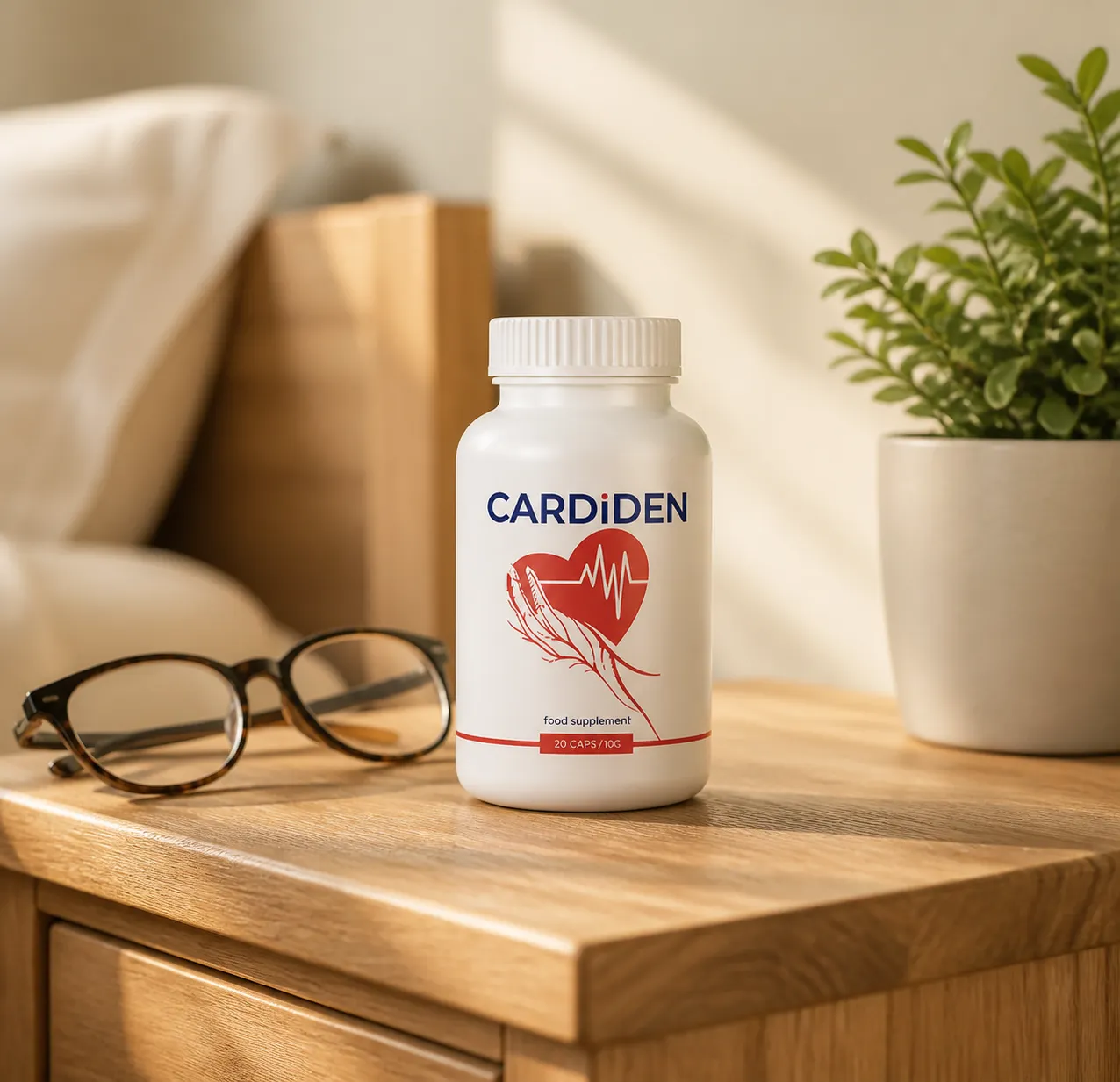 Cardiden — Verpackung im Alltag
