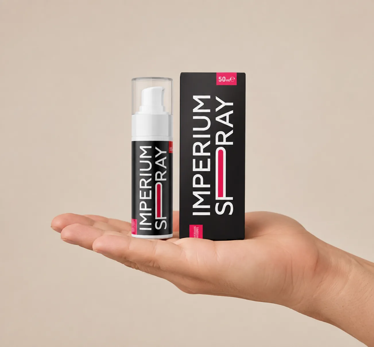 Imperium — Verpackung in der Hand