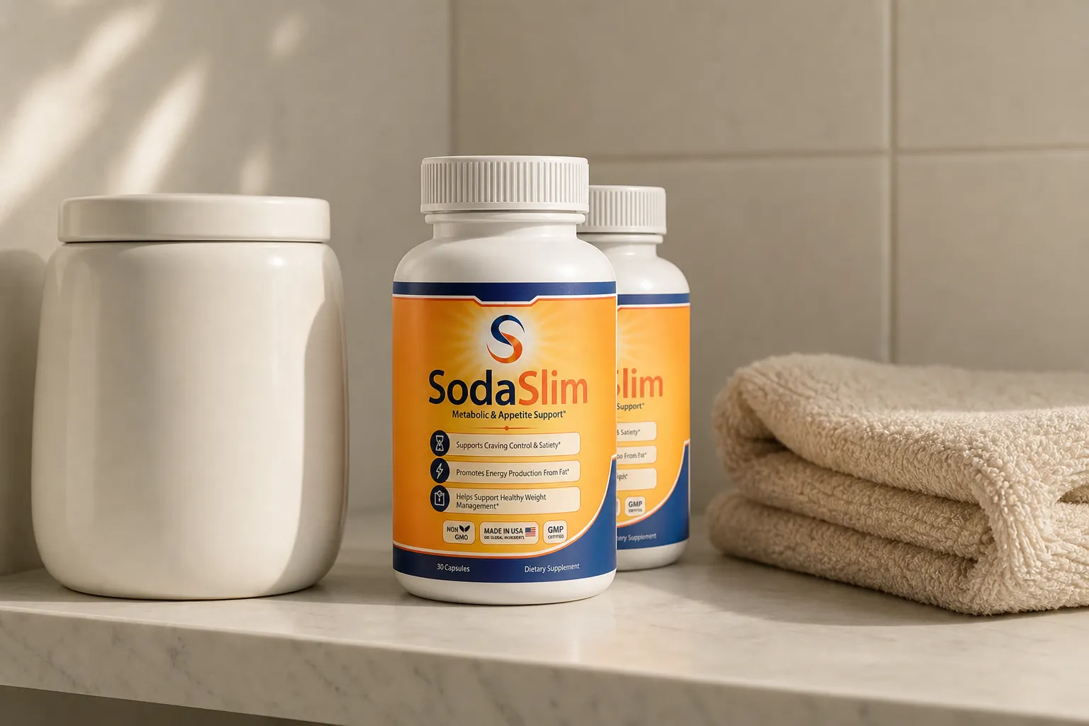 SodaSlim — Verpackung im Alltag