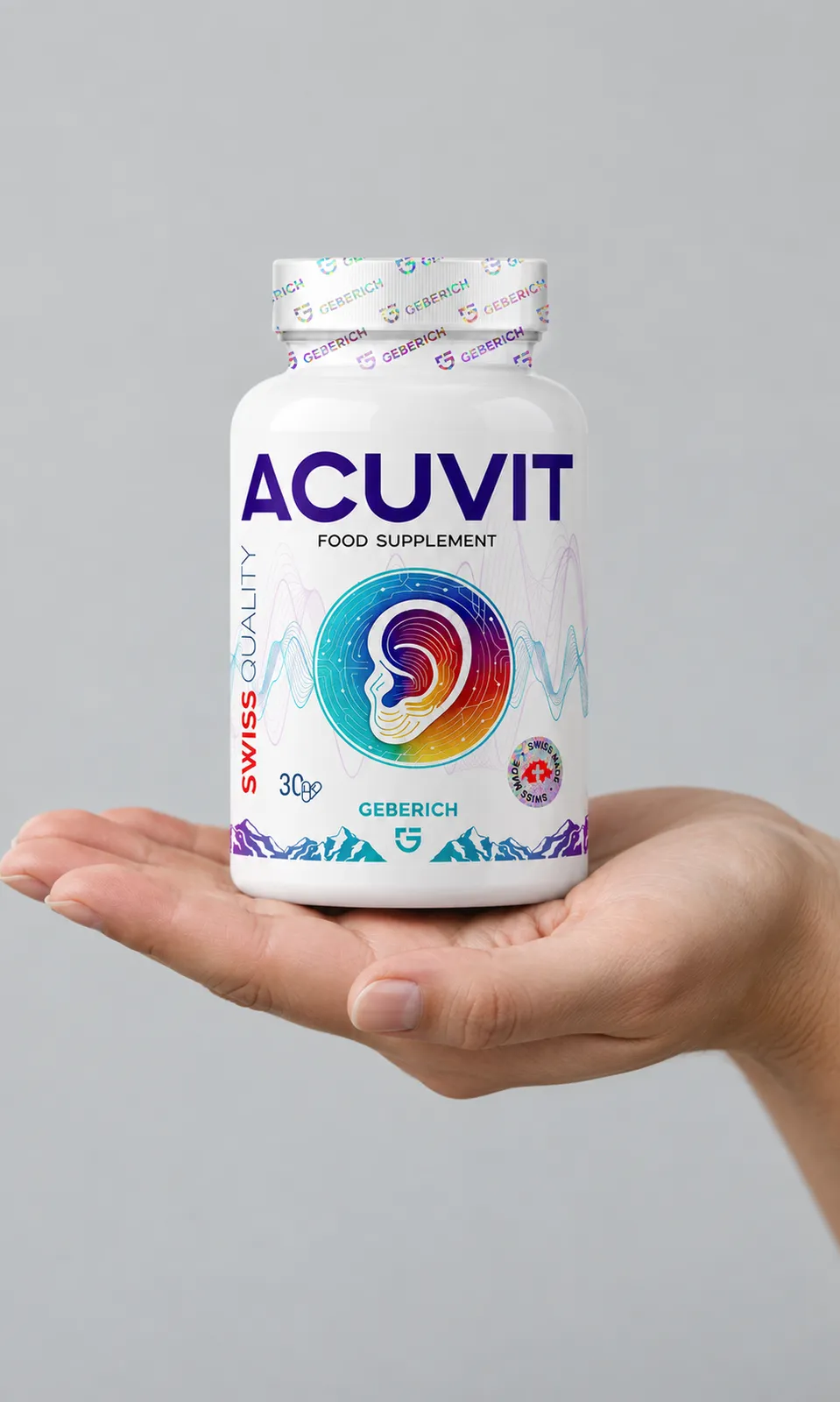 ACUVIT — Verpackung in der Hand