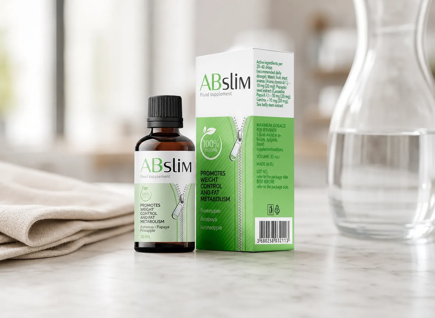 ABSlim — Verpackung im Alltag