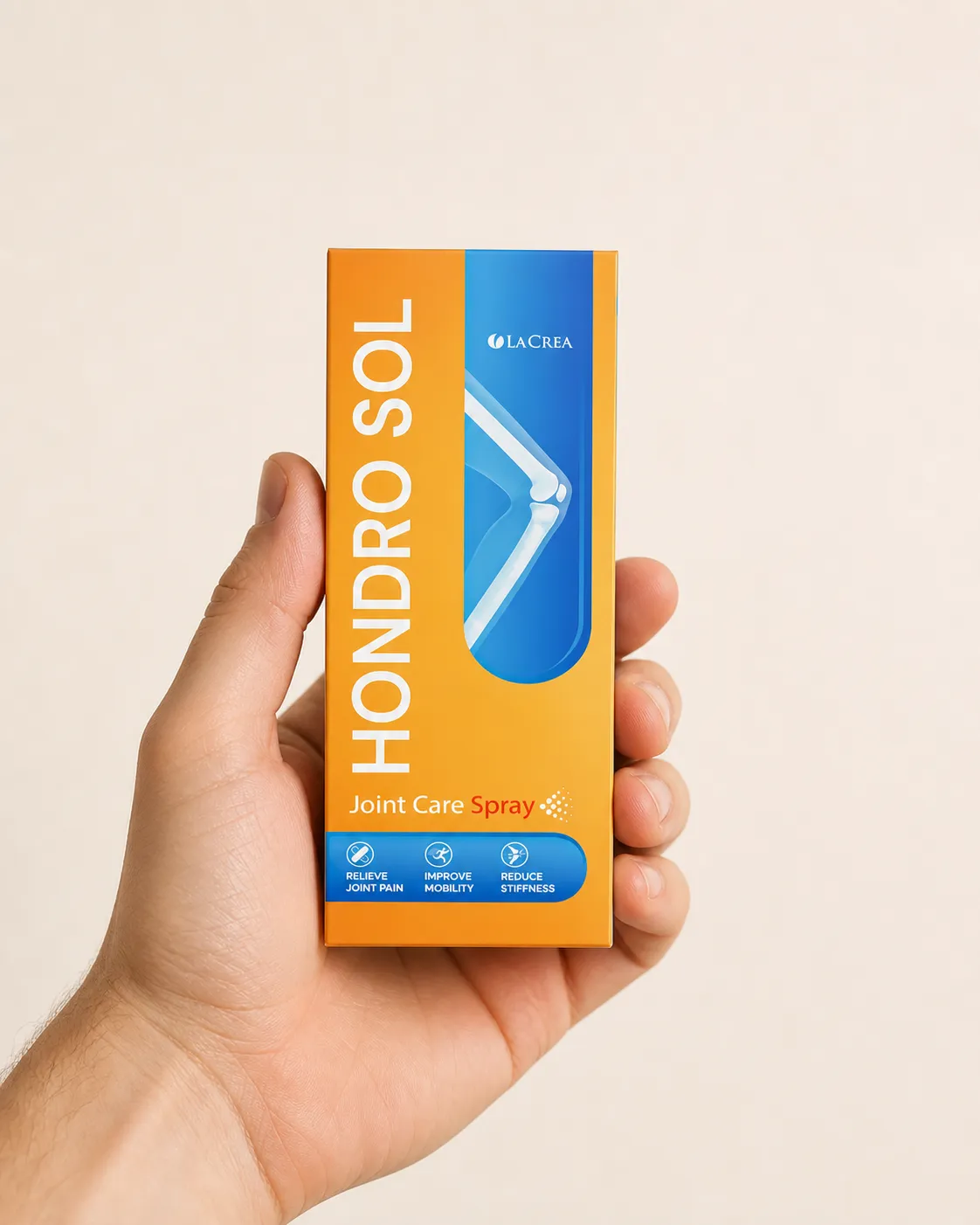 Hondro Sol — Verpackung in der Hand