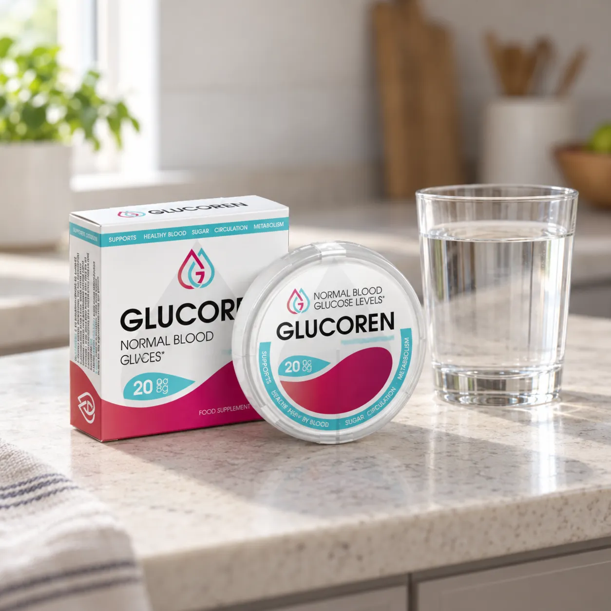 Glucoren 29 EUR — Verpackung im Alltag