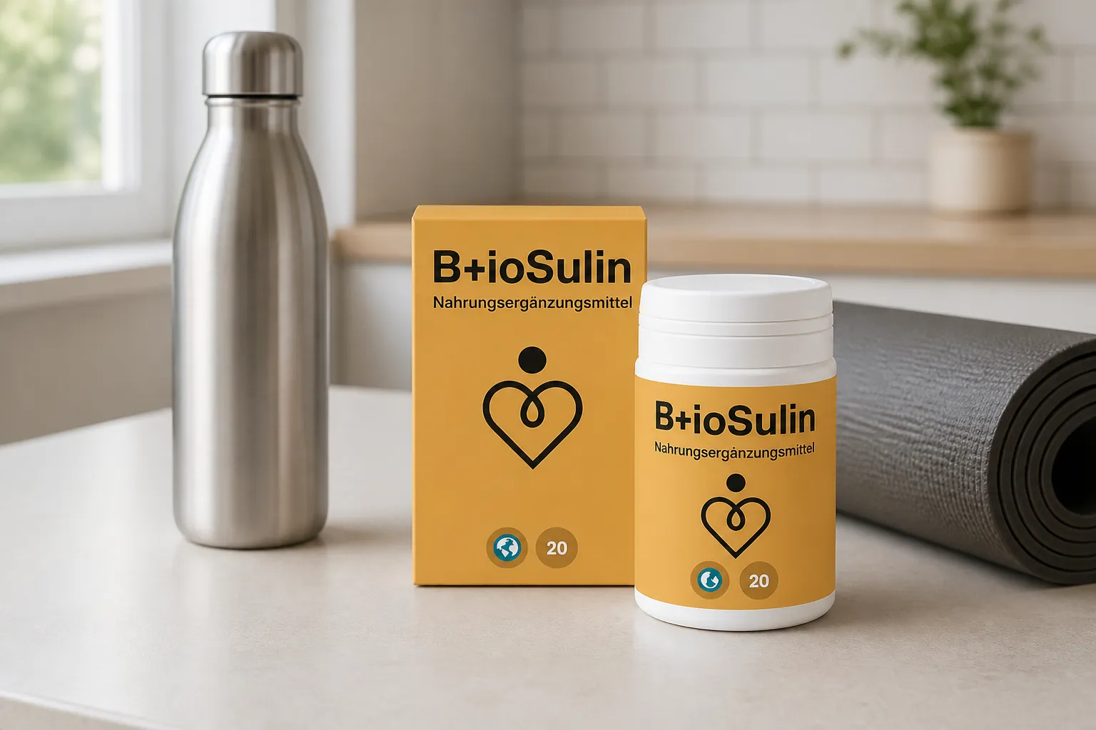 Bio+Sulin — Verpackung im Alltag