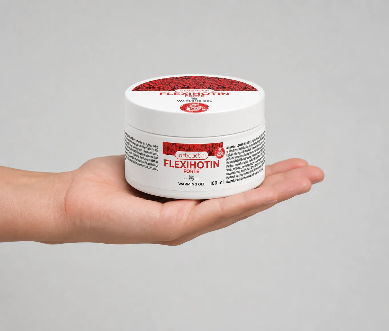 Flexihotin Forte — Verpackung in der Hand