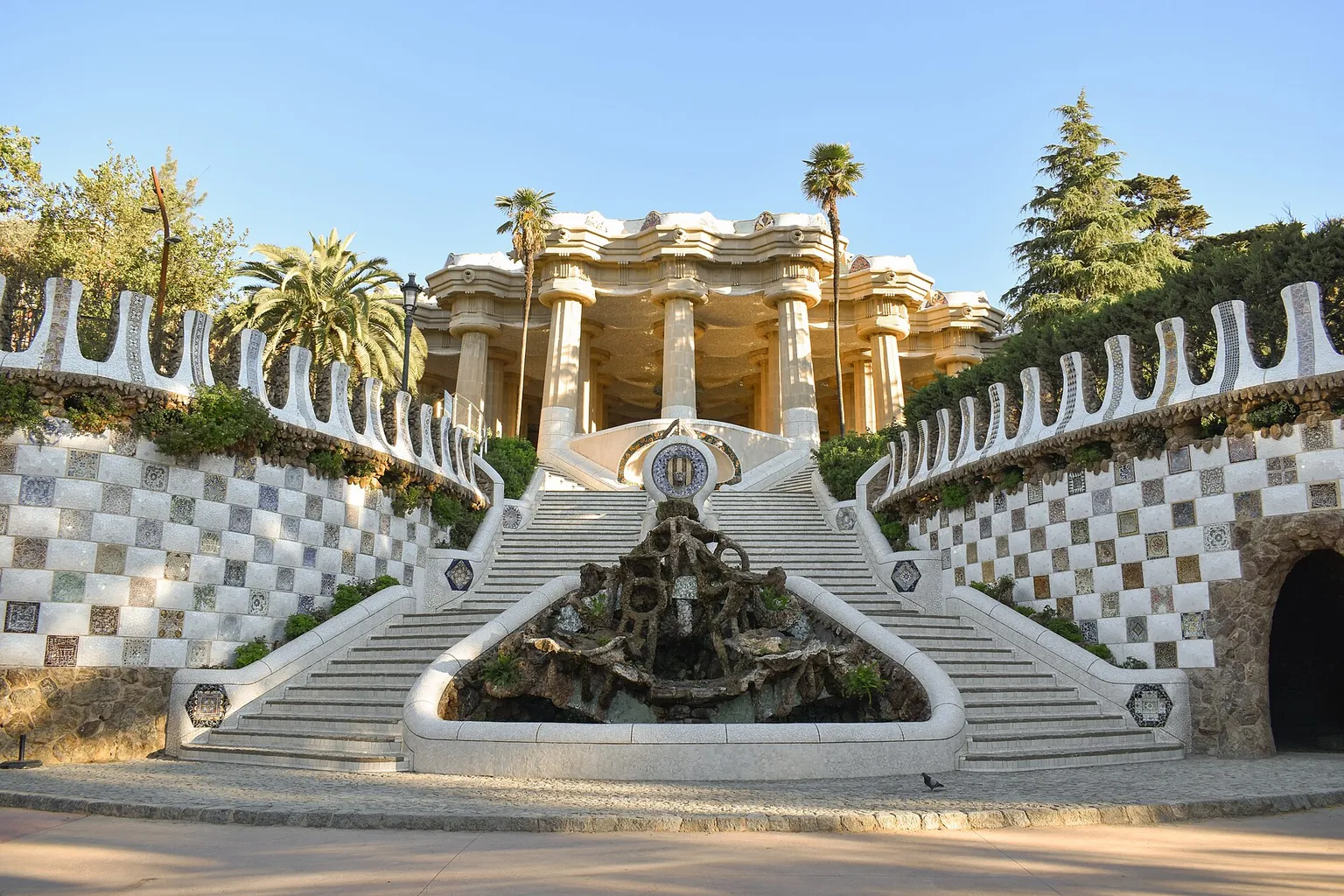 Park Güell Tickets: Standard-Eintritt gegen geführte Tour