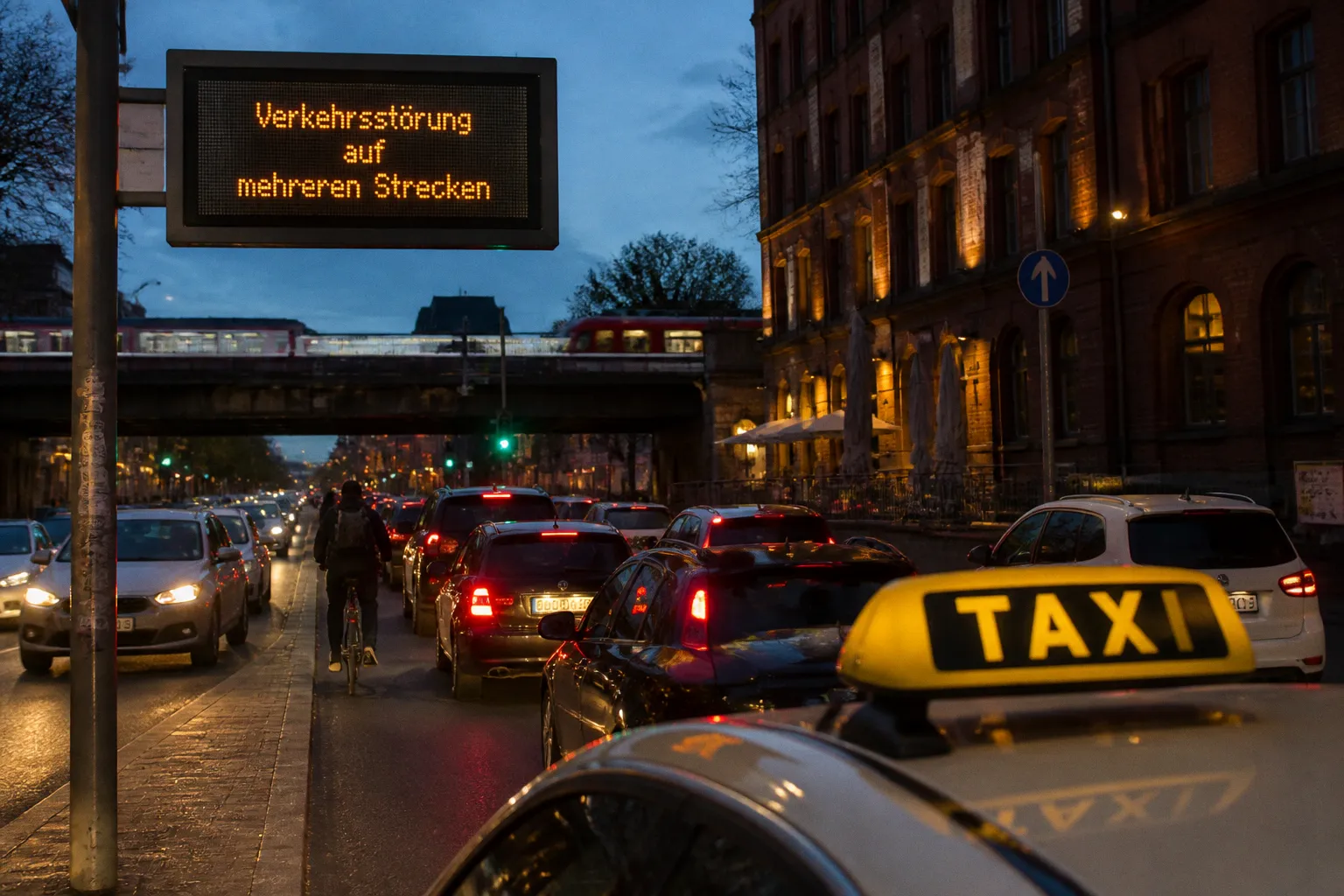 Warum vage Verkehrsmeldungen für Hamburger Taxifahrer oft wertlos sind