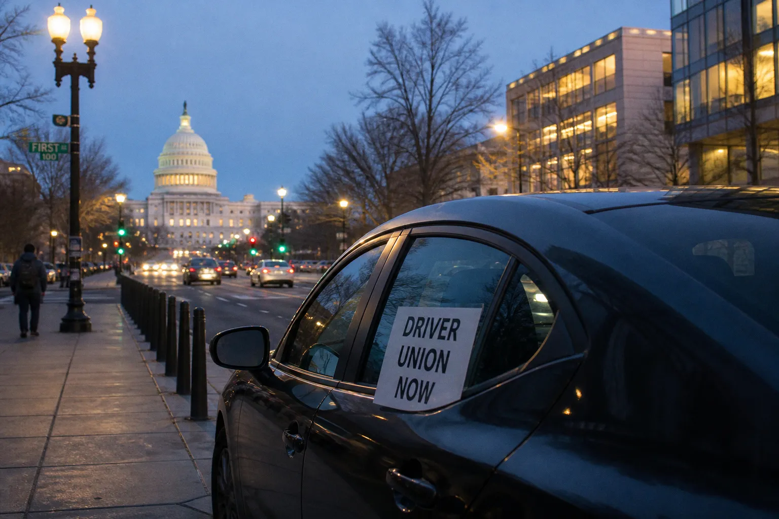 Wie Lyft mit Lobbyarbeit die Zukunft der Fahrer und Verkehrspolitik beeinflusst